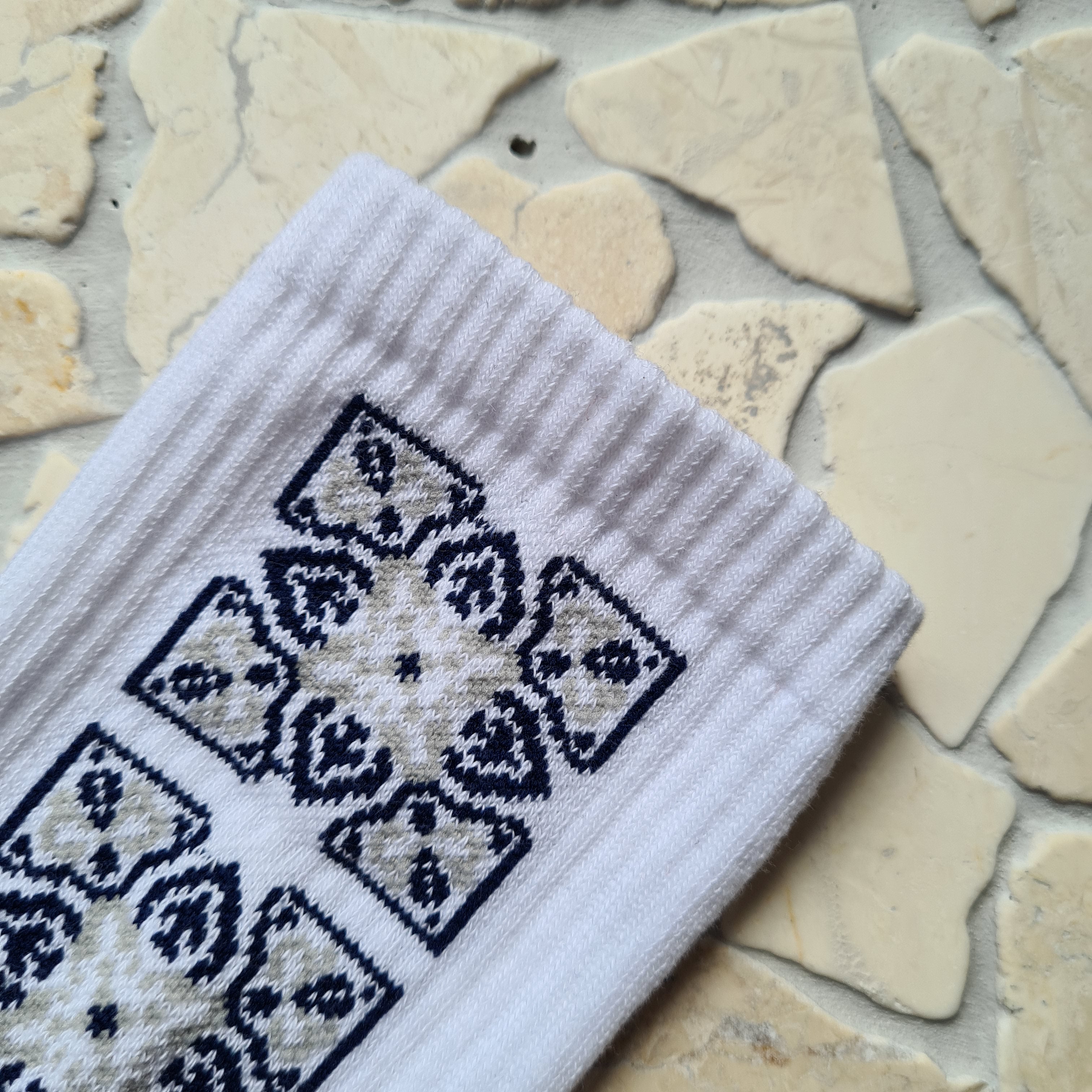Biika Crew Socks - Blau (1er Pack)