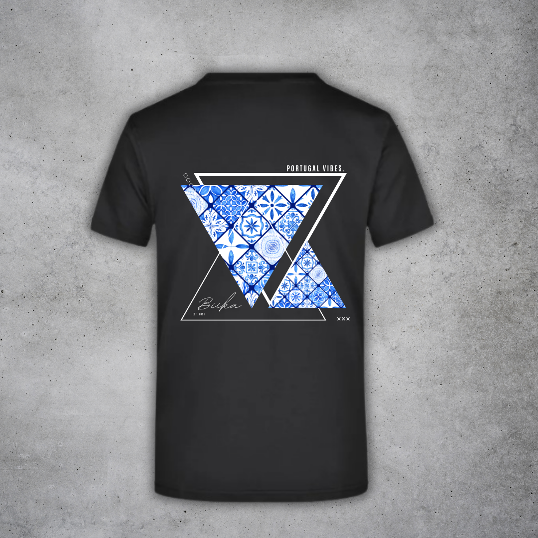 T-Shirt Geometric Azulejo Unisex